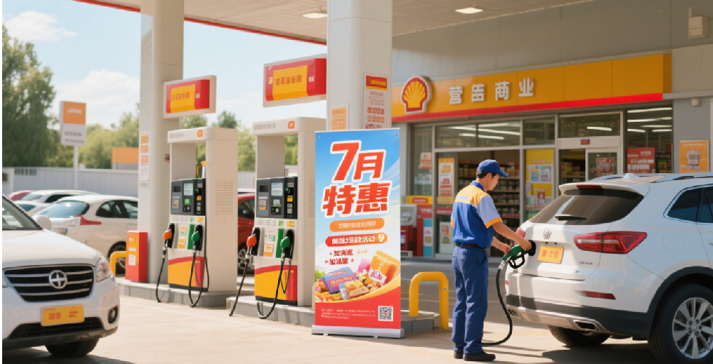 民营加油站如何利用加油站系统进行7月份营销？